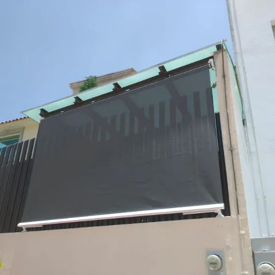Detalhe da tela screen microperforada